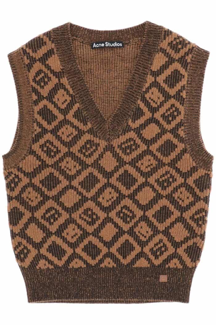 Acne Studios Face Tiles Vest