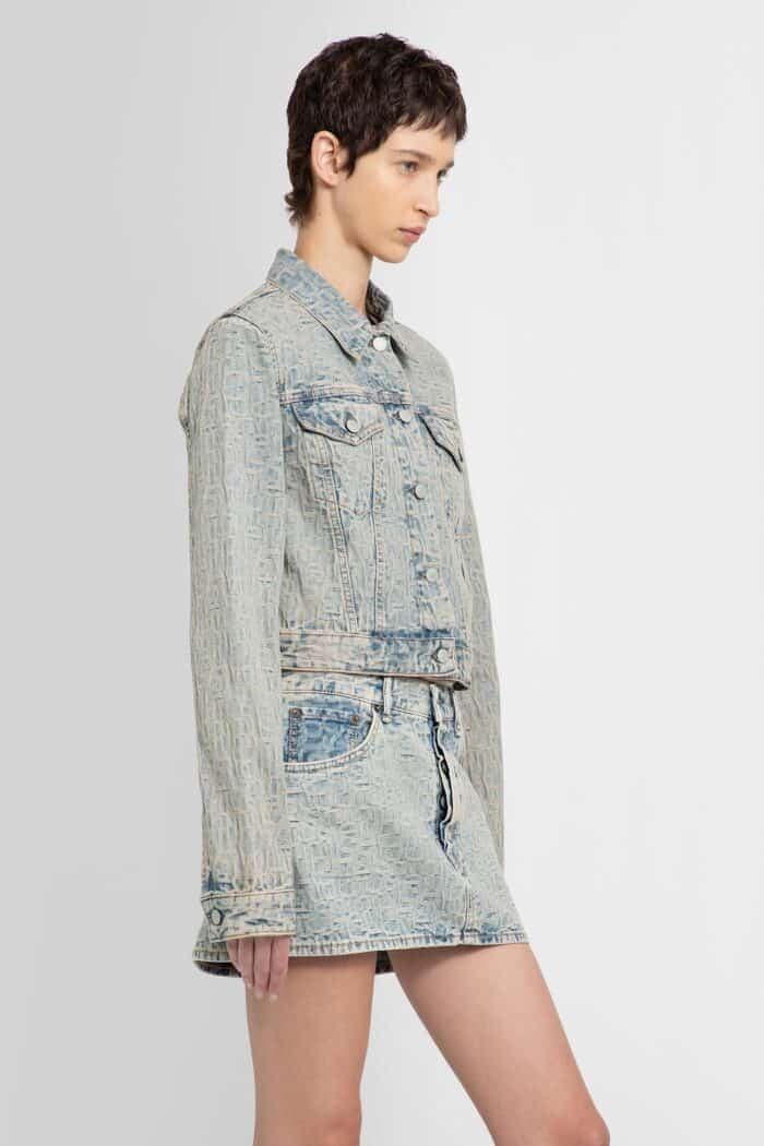 ACNE STUDIOS Fitted Denim Jacket
