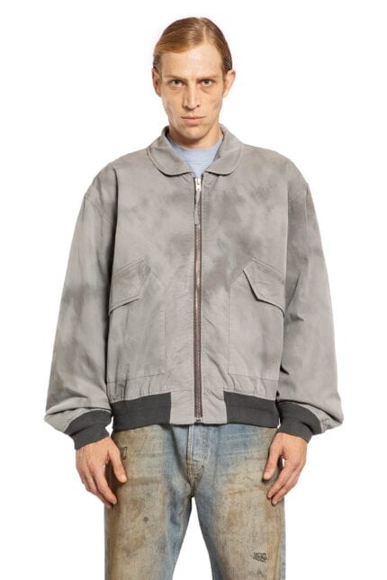 ACNE STUDIOS Garment Dyed Bomber Jacket