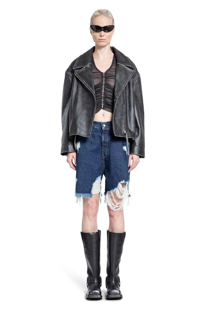 ACNE STUDIOS Leather Biker Jacket