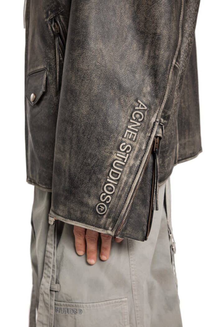 ACNE STUDIOS Leather Biker Jacket