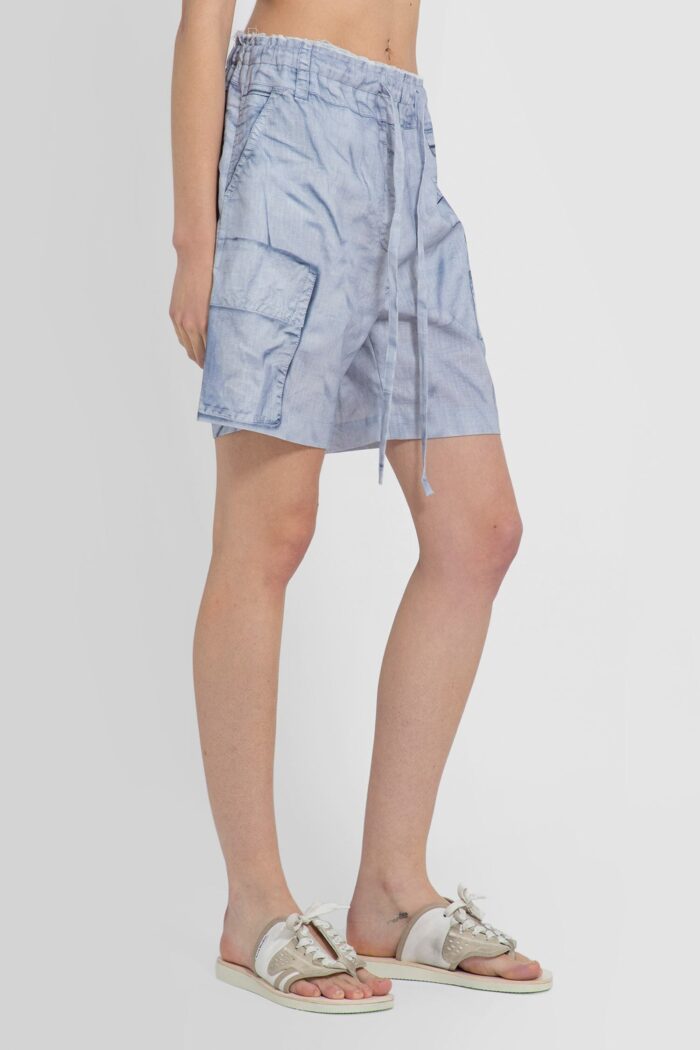 ACNE STUDIOS Linen Cotton Blend Shorts