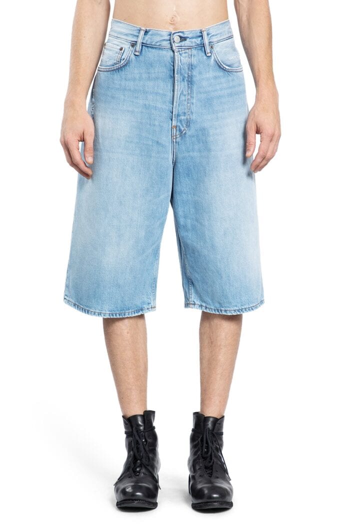 ACNE STUDIOS Loose Fit Denim Shorts