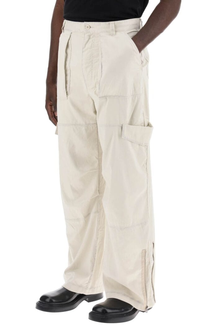 ACNE STUDIOS Microfiber Cargo Pants In Seven