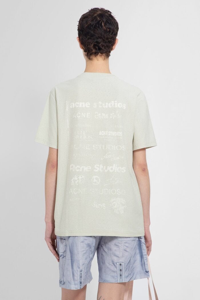 ACNE STUDIOS Multi-logo T-shirt