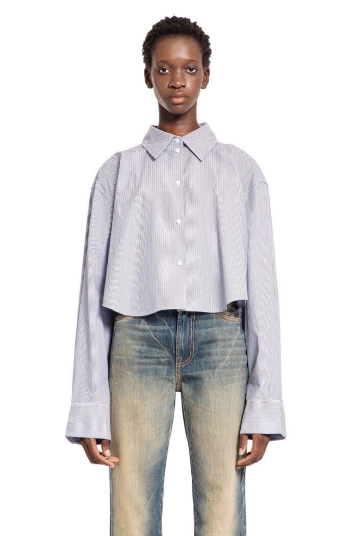 ACNE STUDIOS Pinstriped Jacquard Shirt