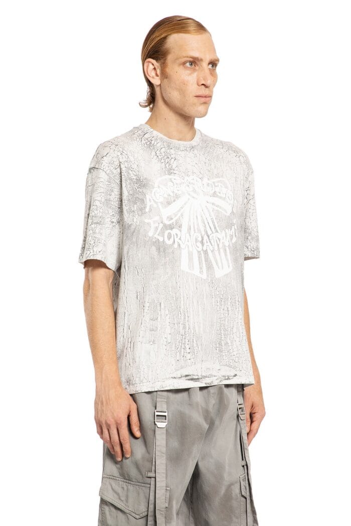 ACNE STUDIOS Plaster Logo Print T-shirt