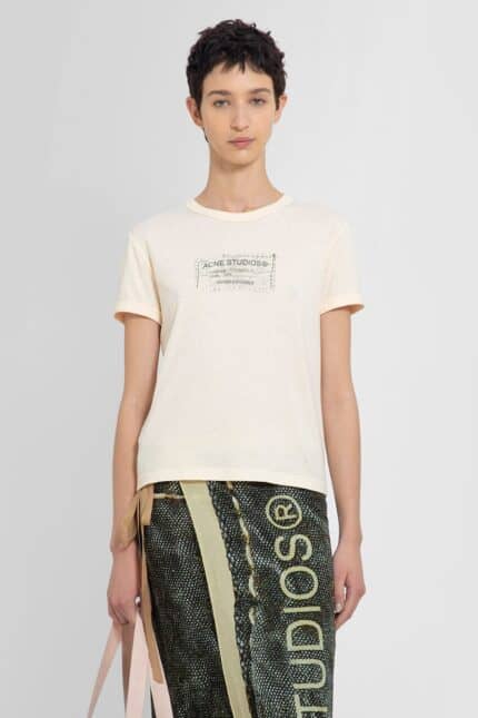 ACNE STUDIOS Printed Digital Logo T-Shirt