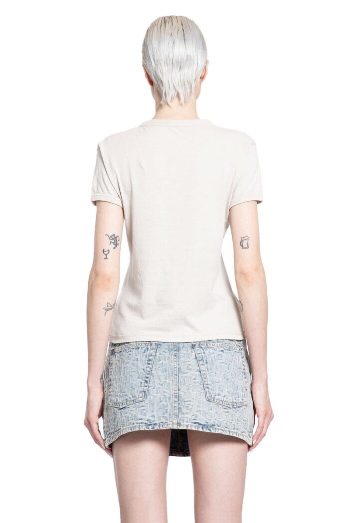 ACNE STUDIOS Printed Fitted T-shirt