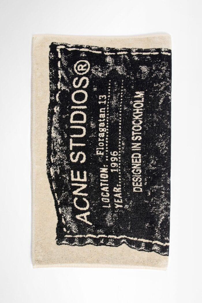 ACNE STUDIOS Printed Long Scarf