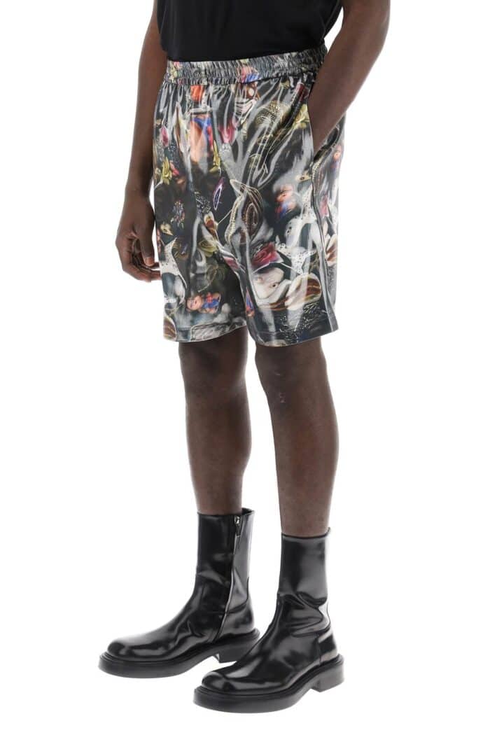 ACNE STUDIOS "printed Shorts For B. Sund