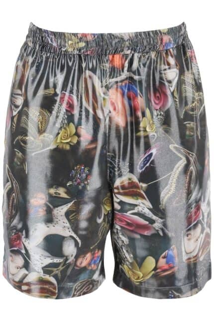 ACNE STUDIOS "printed Shorts For B. Sund