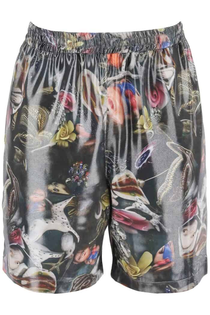 ACNE STUDIOS "printed Shorts For B. Sund