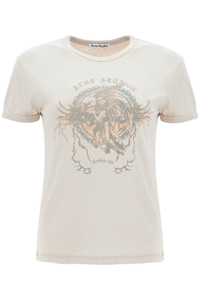 ACNE STUDIOS Printed Slim Fit T-shirt