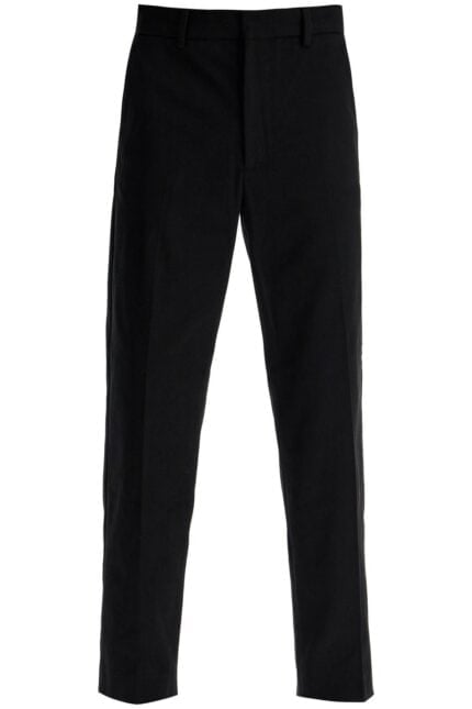 ACNE STUDIOS Straight Leg Twill Trousers In Nine Words