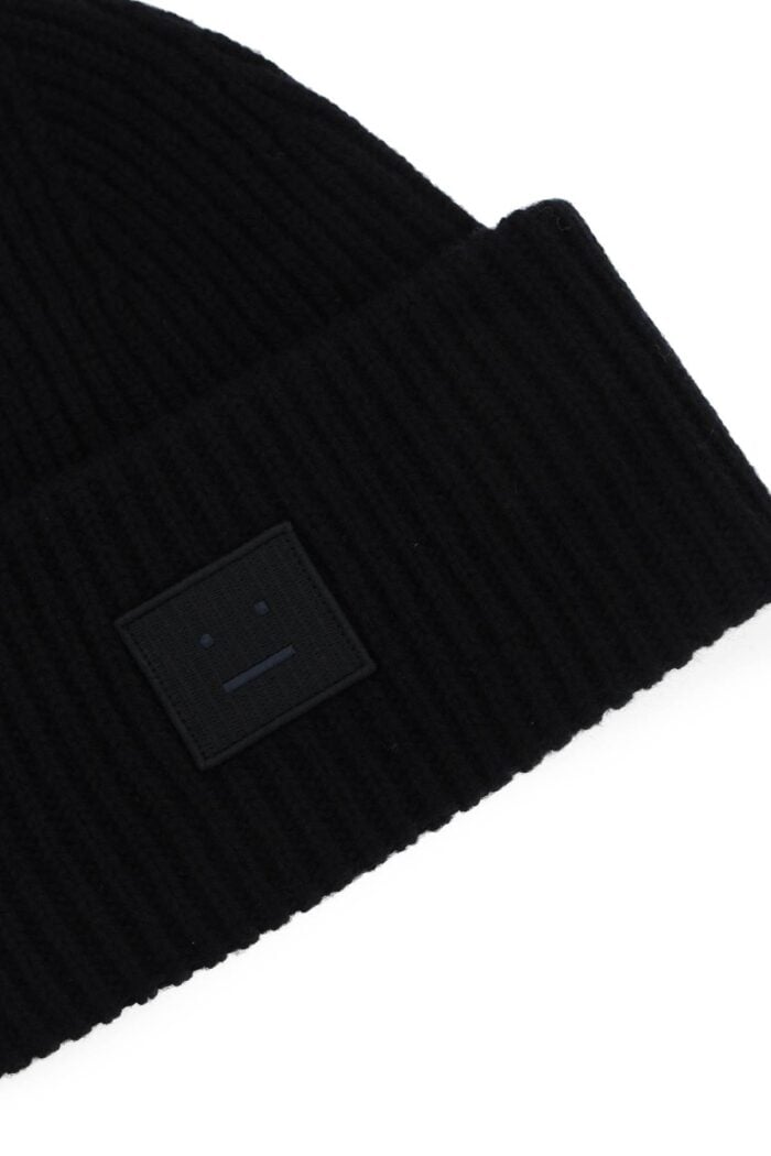 ACNE STUDIOS Woolen Face Beanie Hat