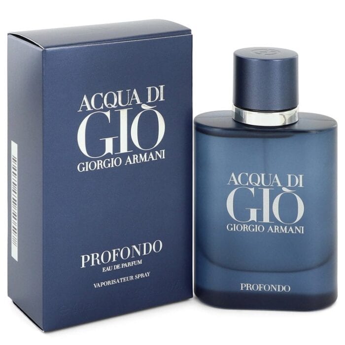 Acqua Di Gio Profondo By Giorgio Armani - Eau De Parfum Spray 1.35 Oz - Image 1