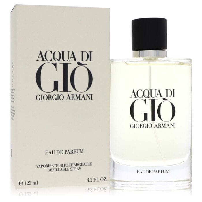 Acqua Di Gio By Giorgio Armani - Eau De Parfum Refillable Spray 4.2 Oz