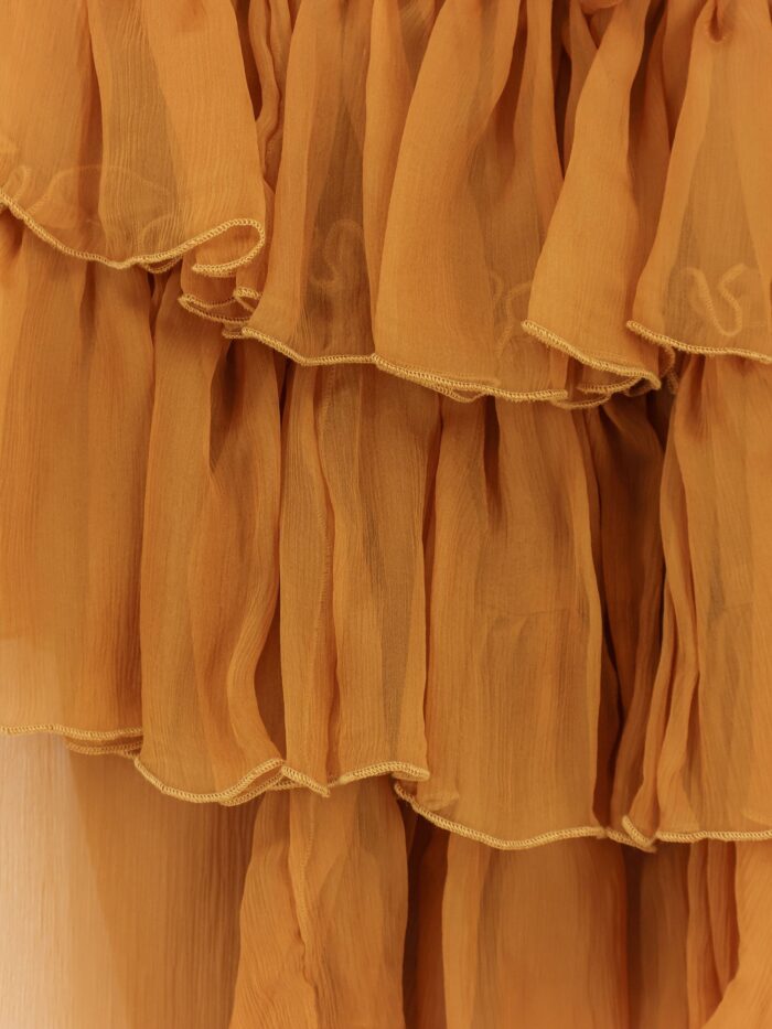 Actualee Asymmetric Voile Dress