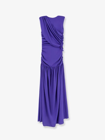 Actualee Draped Long Dress