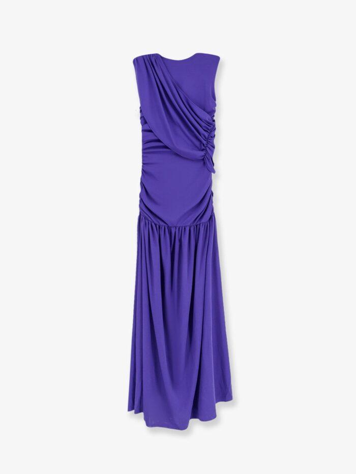 Actualee Draped Long Dress