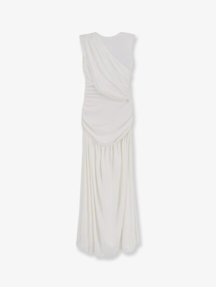 Actualee Draped Long Dress