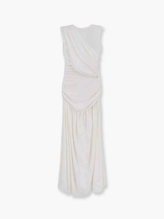 Actualee Draped Long Dress
