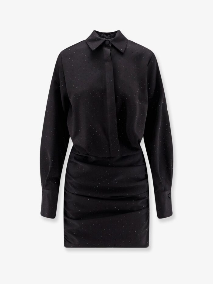 Actualee Dress With All-over Rhinestones