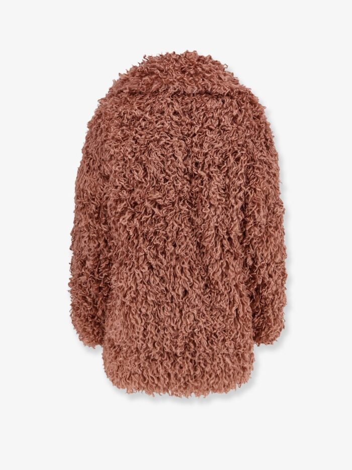 Actualee Faux Shearling Peacoat