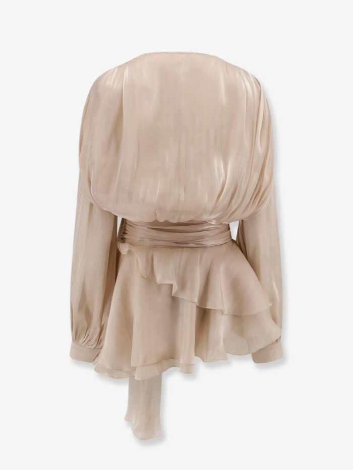 Actualee Flounced Mini Dress