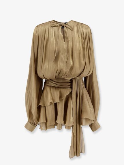 Actualee Flounced Mini Dress