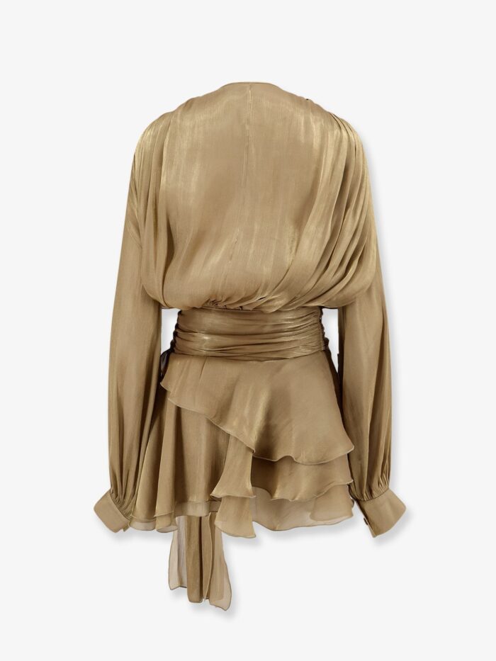 Actualee Flounced Mini Dress