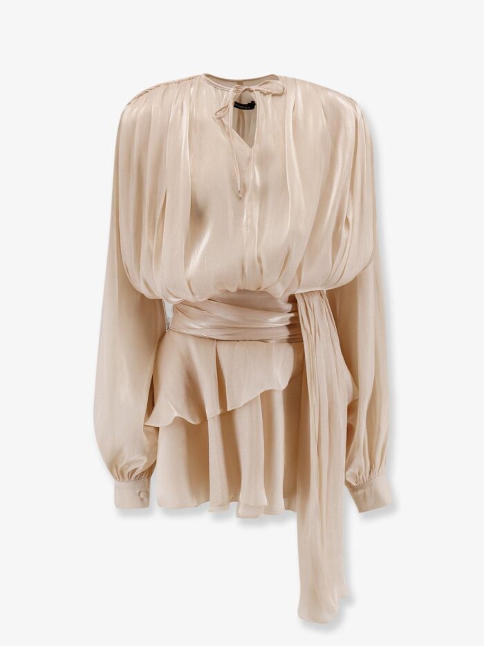 Actualee Flounced Mini Dress