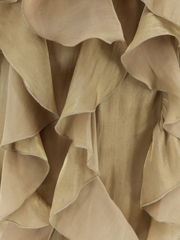 Actualee Long Dress With Ruffles