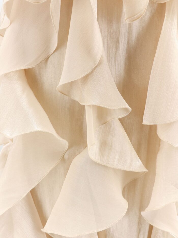 Actualee Long Dress With Ruffles