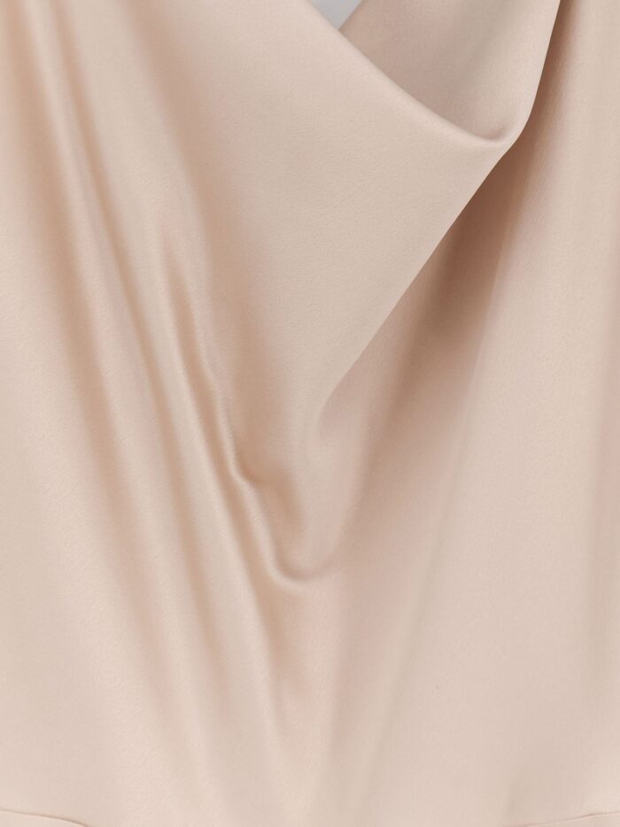 Actualee Satin Long Dress