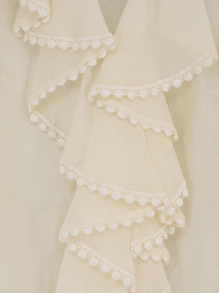 Actualee Shirt With Rouches