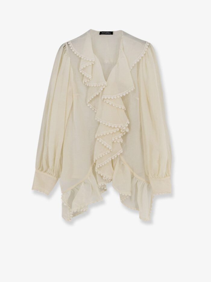 Actualee Shirt With Rouches