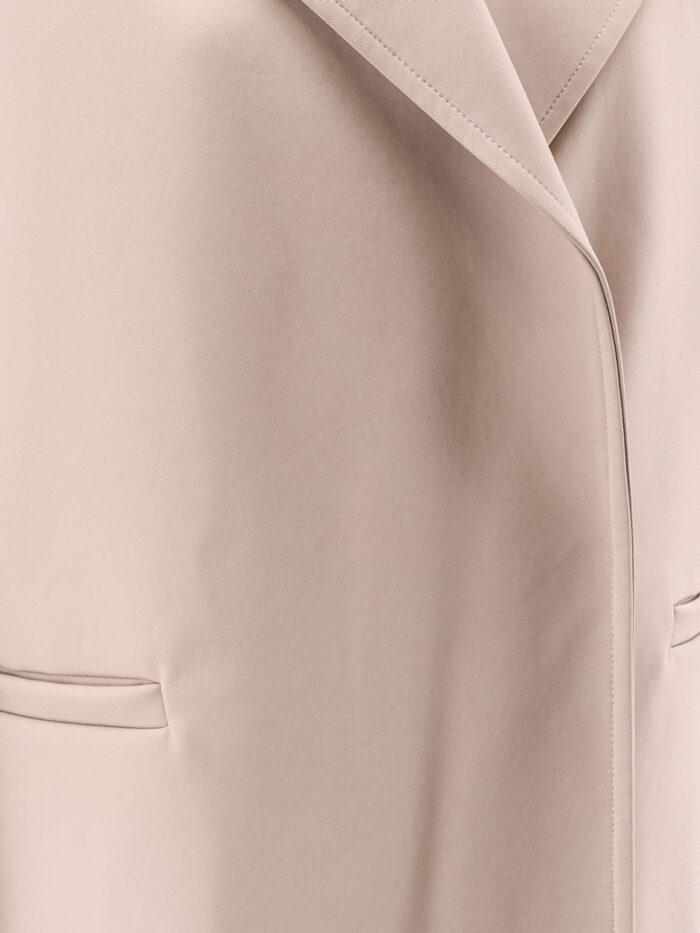 Hevo Adelfia Double-breasted Nylon Trench