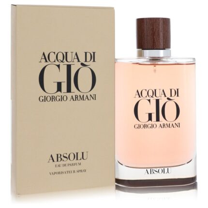 Acqua Di Gio Absolu By Giorgio Armani - Eau De Parfum Spray 4.2 Oz