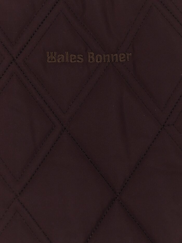 ADIDAS X WALES BONNER Nylon Down Jacket With Iconic Side Stripes
