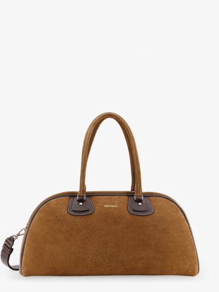 ADIDAS X WALES BONNER Suede Travel Bag With Leather Details