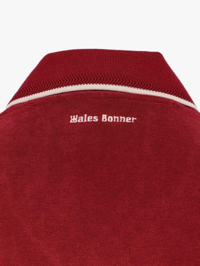 ADIDAS X WALES BONNER WB Terry Cotton Blend Polo