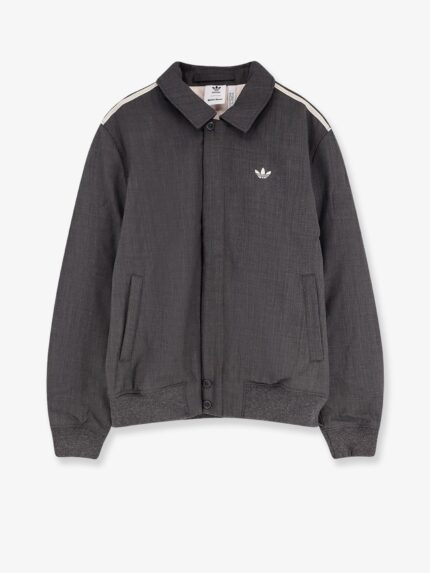ADIDAS X WALES BONNER Wool Blend Jacket With Embroidered Logo On The Front