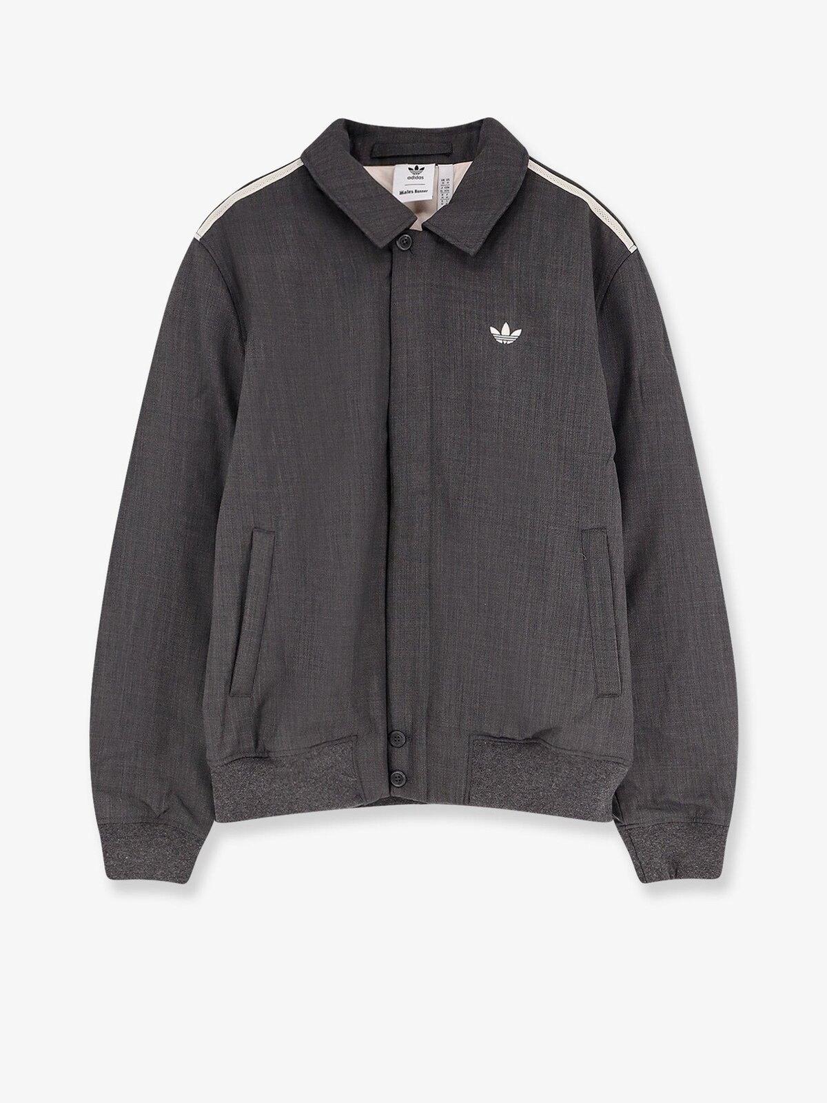 ADIDAS X WALES BONNER Wool Blend Jacket With Embroidered Logo On The Front