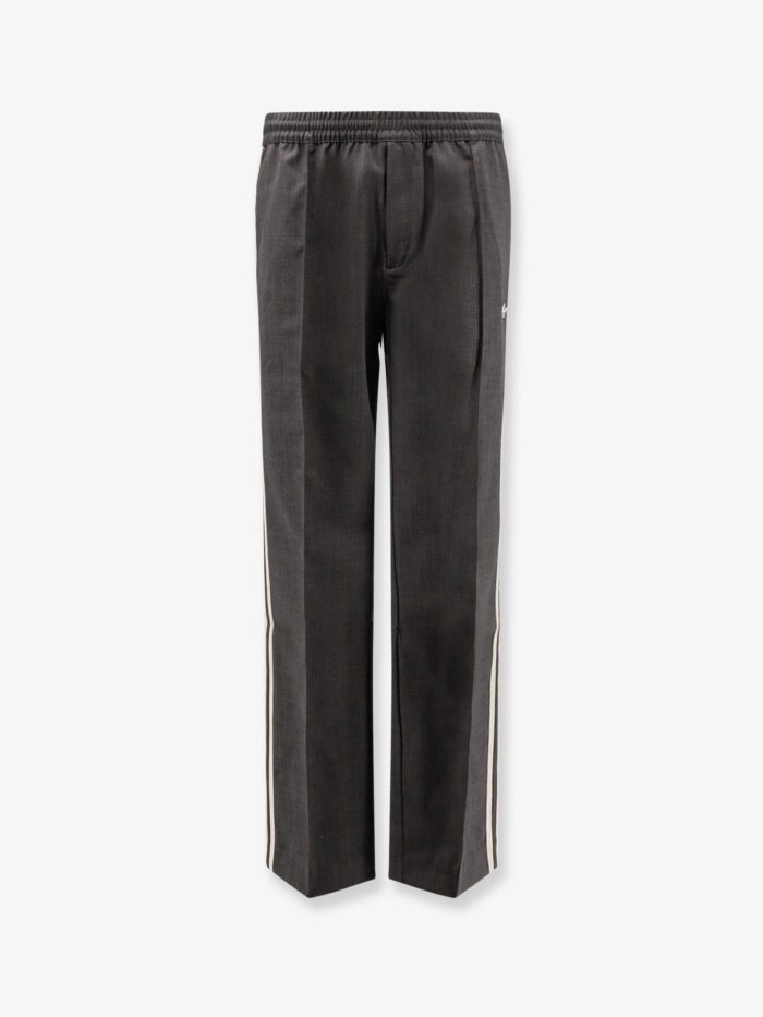 adidas x wales bonner wool blend trousers with iconic detail on the side ADIDAS X WALES BONNER Wool Blend Trousers With Iconic Detail On The Side