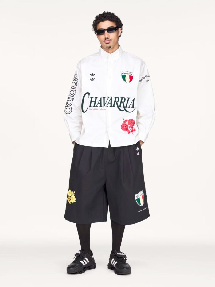 ADIDAS X WILLY CHAVARRIA Button Up Cotton Shirt