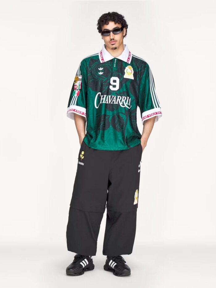 ADIDAS X WILLY CHAVARRIA Polo Soccer Mexico Oversize