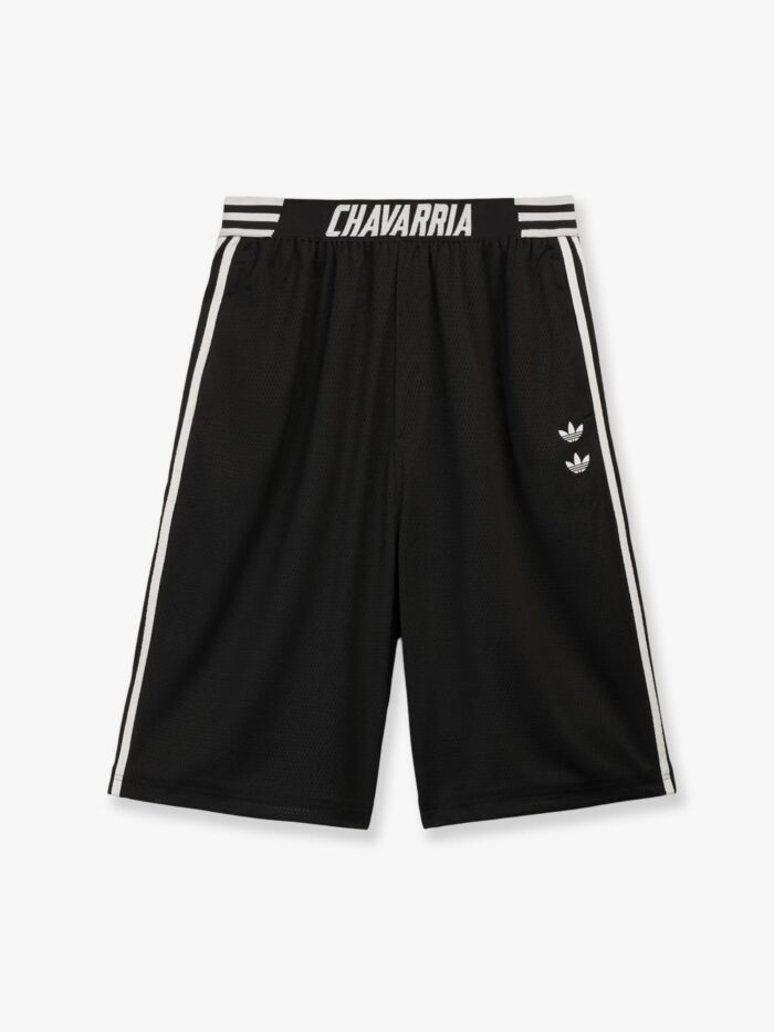ADIDAS X WILLY CHAVARRIA Recycled Nylon Bermuda Shorts With Printed Logo On The Front