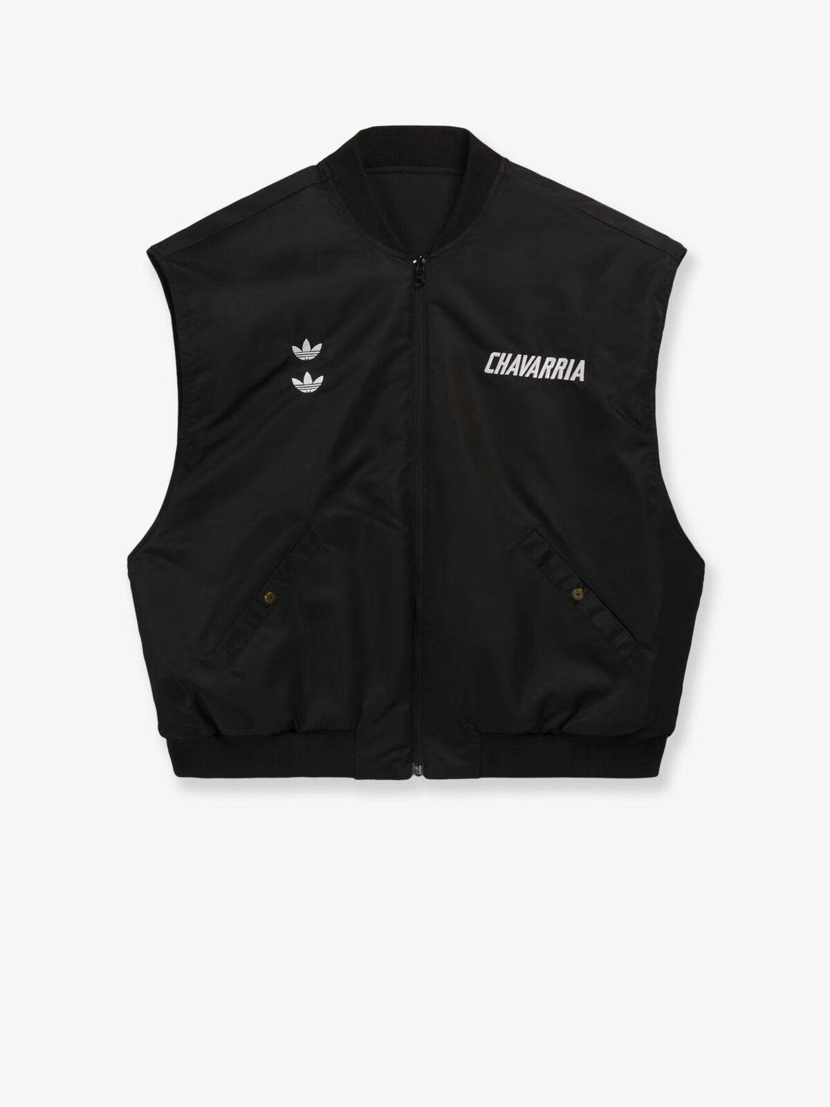 ADIDAS X WILLY CHAVARRIA Reversible Nylon Sleeveless Jacket